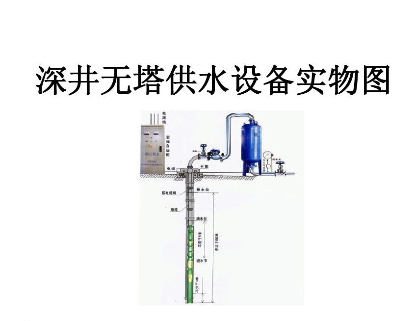 济南井泵无塔式供水设备